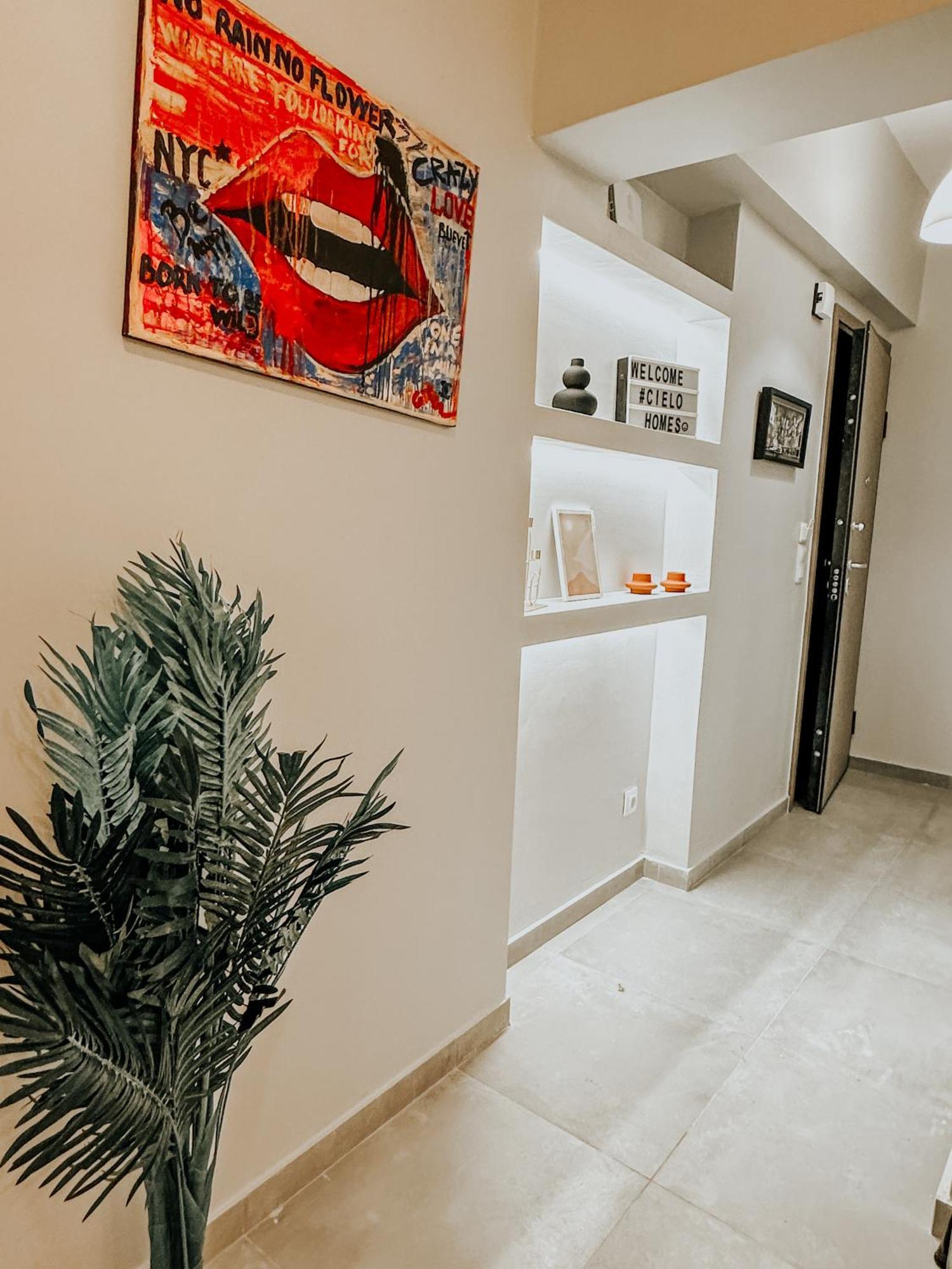 Luxury Apartment Close To Metro & Akropolis #2- Cielo Homes أثينا المظهر الخارجي الصورة